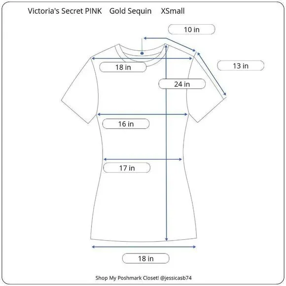 VS PINK Sequin T-Shirt  - Picture 6 of 6